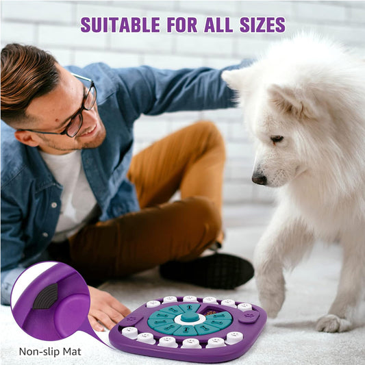 Dog Puzzle Toy – Interactive Treat Puzzle for Small, Medium & Large Dogs